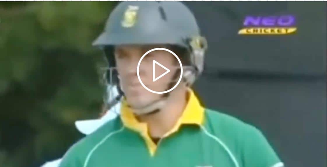 [Watch] When AB de Villiers Wasn't Given Out Despite Clear Edge Against India